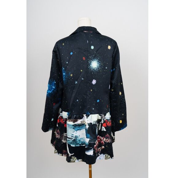 Rare Rachel Roy Funky Space Gem Coat Size XL - Picture 2 of 3